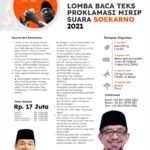 Ikuti Lomba Baca Teks Proklamasi Mirip Suara Soekarno 2021