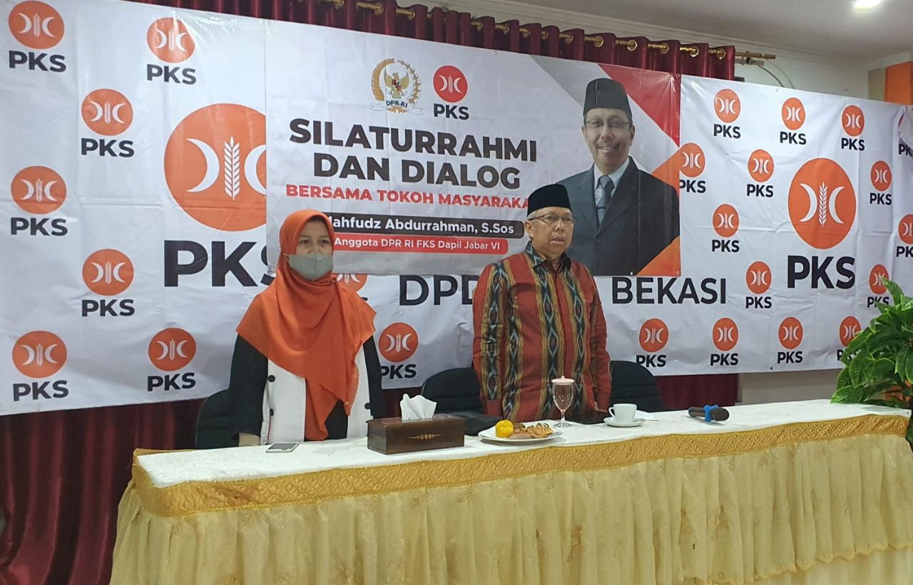 Masa Reses Mahfudz Abdurrahman Bertemu Tokoh Muslimah Lintas Ormas Keumatan Fraksi PKS