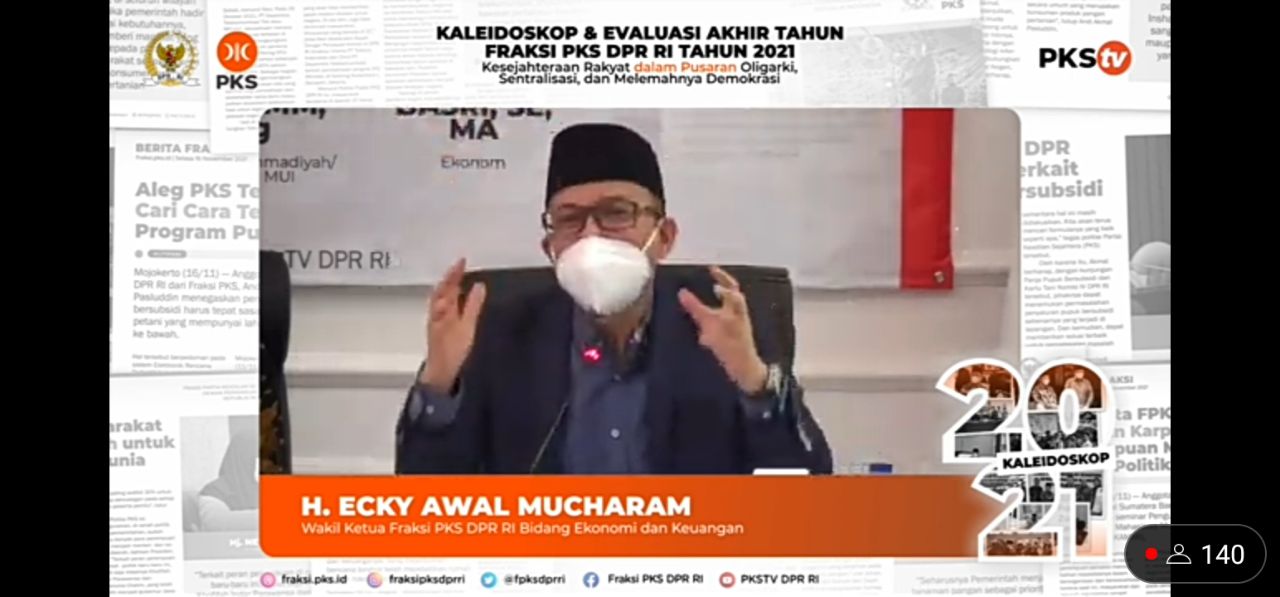 Evaluasi Kinerja Pemerintahan 2021, Aleg PKS : APBN Tak Sehat, Publik ...