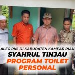 Syahrul Aidi Maazat Tinjau Pembangunan WC Personal di Kabupaten Kampar