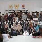 Anggota DPR RI Komisi IX Kurniasih Mufidayati menerima kunjungan belajar siswa dari SMA Rumah Belajar Berkemas