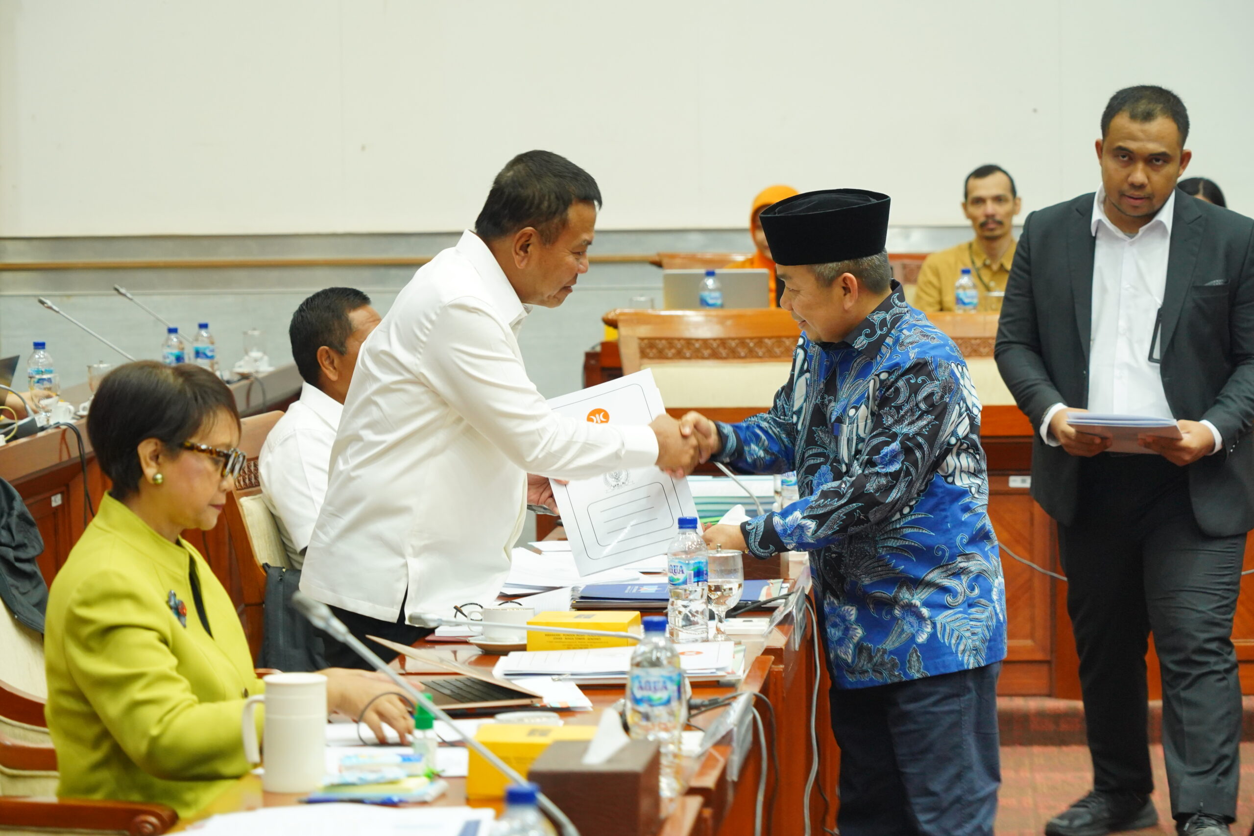 FOTO Pembacaan Pandangan Fraksi PKS Tentang RUU Perjanjian Kerja Sama ...