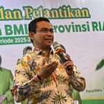 Anggota DPR RI Hendry Munief Hadiri Pengukuhan BMIWI Riau, Siap Kolaborasi dan Satukan Potensi