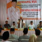 Adang Daradjatun Ajak Warga Joglo Perkuat Kamtibmas dan Perangi Narkoba