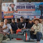 Riyono Caping: Bantu Nelayan Pacitan Alat Penangkap Ikan 231 Jaring dan 25 Mesin Tempel Perahu